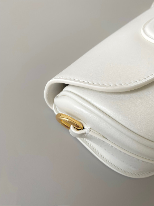 DIOR BOBBY EAST-WEST BAG Latte Box Calfskin