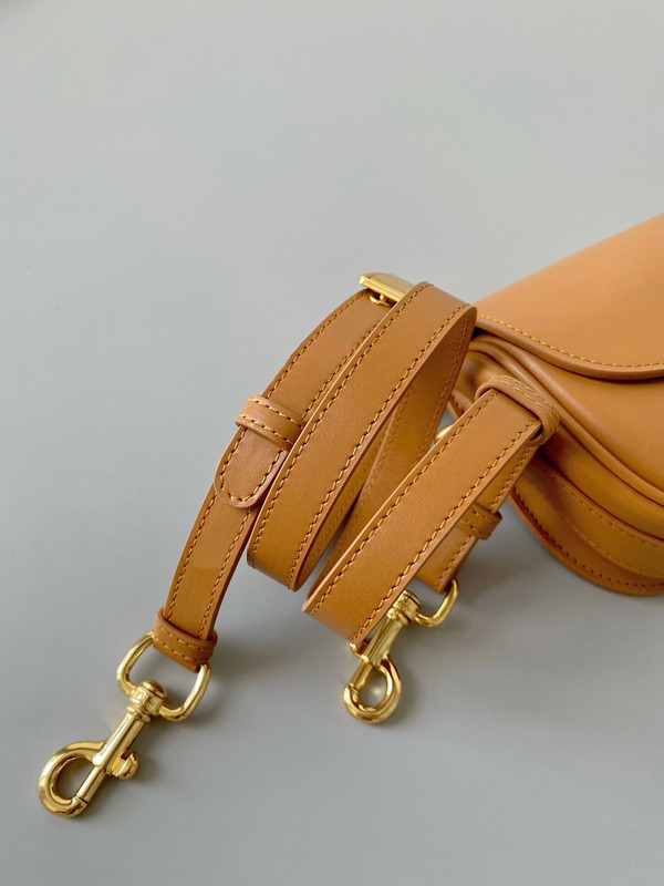 DIOR BOBBY EAST-WEST BAG Amber Box Calfskin