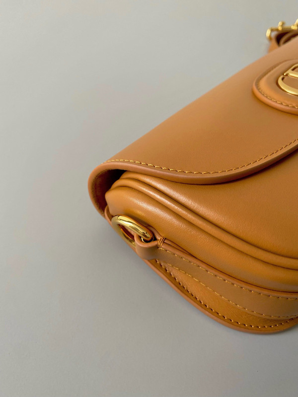 DIOR BOBBY EAST-WEST BAG Amber Box Calfskin