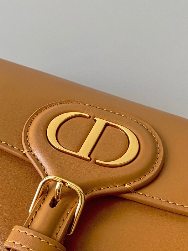 DIOR BOBBY EAST-WEST BAG Amber Box Calfskin