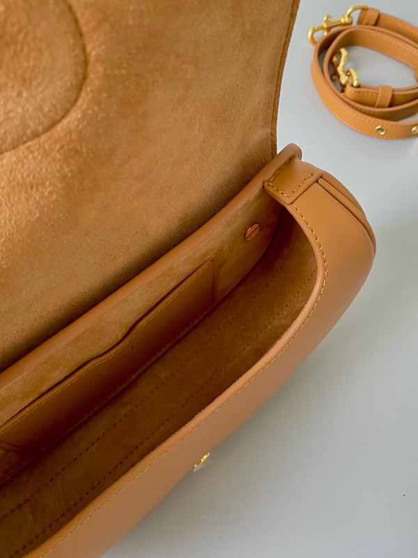 DIOR BOBBY EAST-WEST BAG Amber Box Calfskin