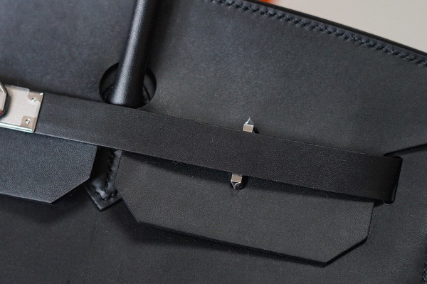 Hermès Birkin 40 Black Box Palladium Hardware