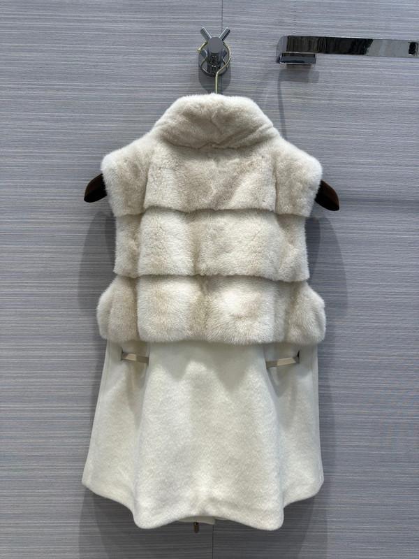 Loro Piana Chais Gilet Mink