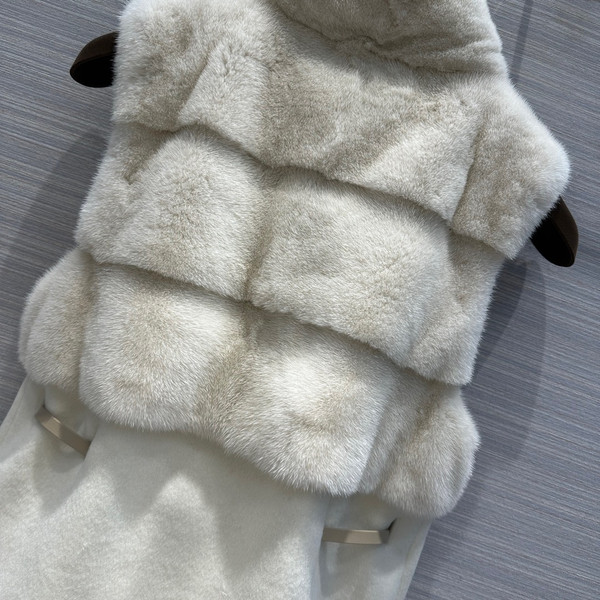 Loro Piana Chais Gilet Mink