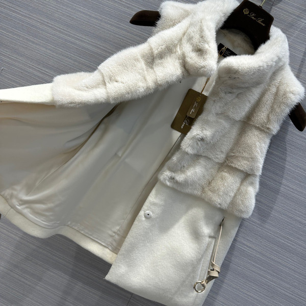 Loro Piana Chais Gilet Mink