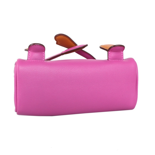 Hermes Quelle Idole Kelly Doll Bag Magnolia Swift Palladium Hardware