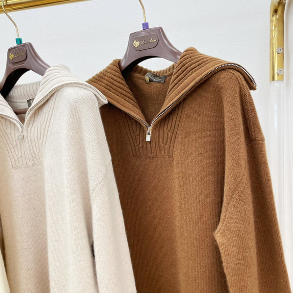 Loro Piana Northdowns Half-Zip  Cashmere