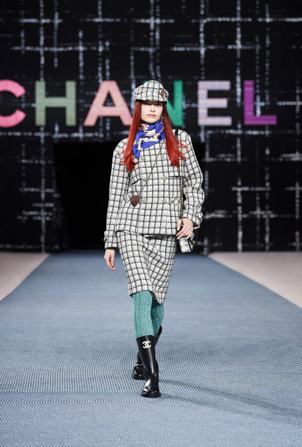 Chanel Fall-Winter Cotton & Wool Tweed Jacket