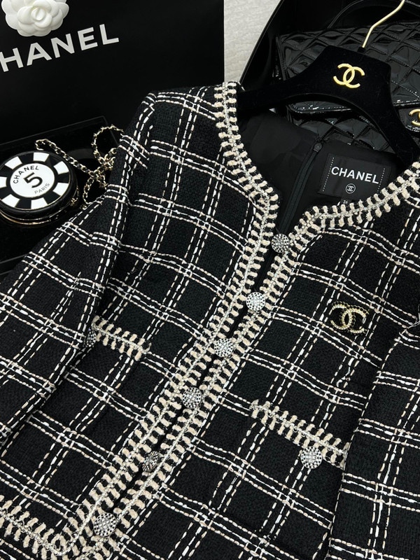 Chanel Cruise 2023  Cotton Tweed Dress