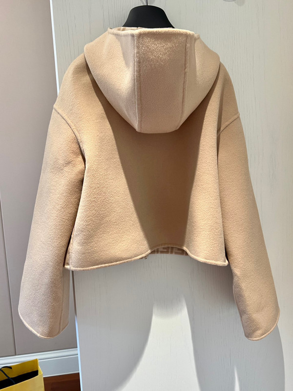 Fendi Double-Sides Beige wool jacket