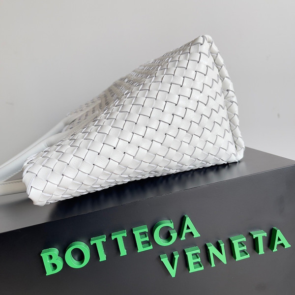 Bottega Veneta Small Cabat White