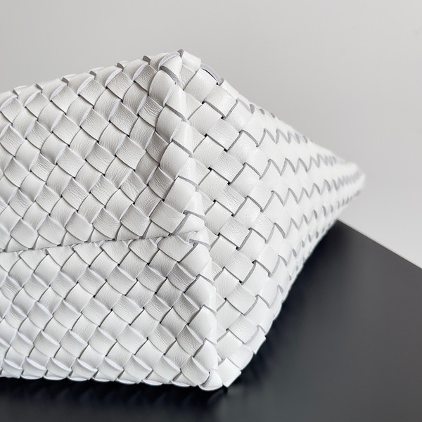 Bottega Veneta Small Cabat White