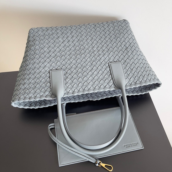 Bottega Veneta Small Cabat Grey