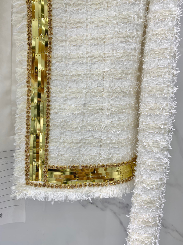 Balmain Embroidered tweed Jacket