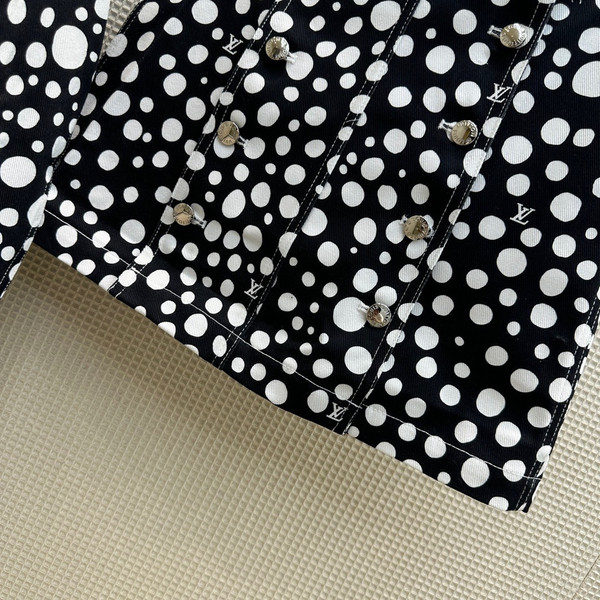 Louis Vuitton Yayoi Kusama 1AB7PQ LV X YK INFINITY DOTS ZIP-UP JACKET