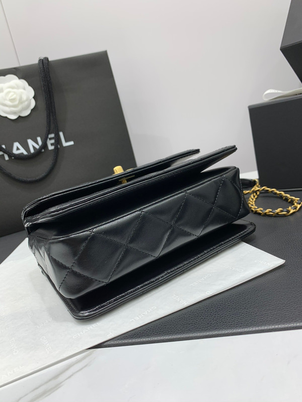 Chanel SS2023 SMALL FLAP BAG WITH TOP HANDLE
