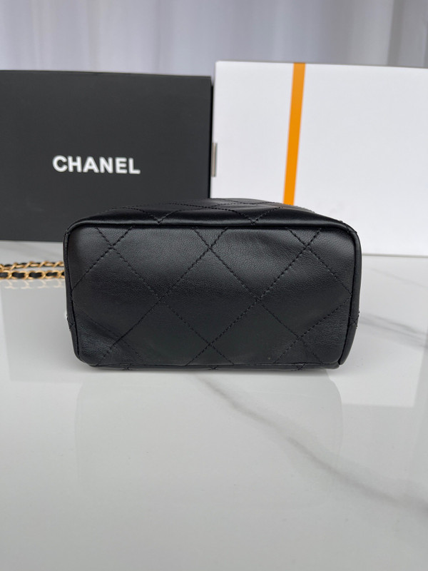 Chanel SS2023 Pre-Collection SMALL BUCKET BAG BLACK