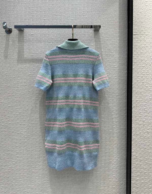 Chanel SS2023 Pre-Collection Cotton, Linen & Mixed Fibers Dress