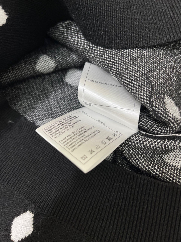 Chanel Embroidered Cashmere Shirt SS2023