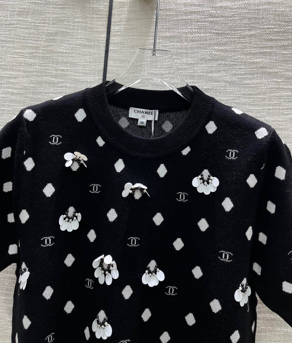 Chanel Embroidered Cashmere Shirt SS2023