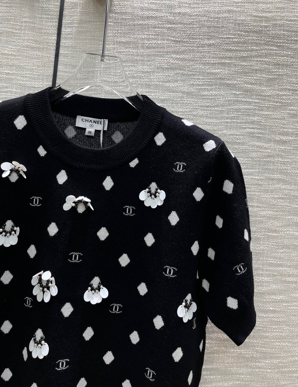 Chanel Embroidered Cashmere Shirt SS2023