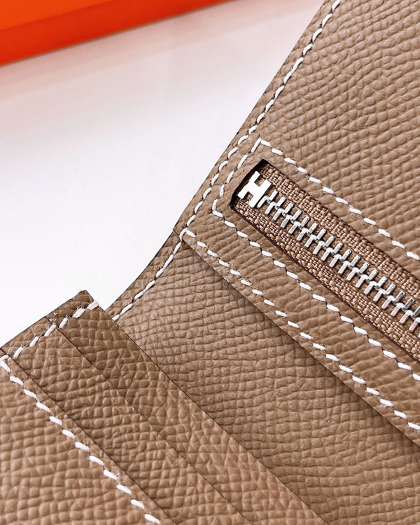 Hermes Bearn wallet Etoupe Epsom