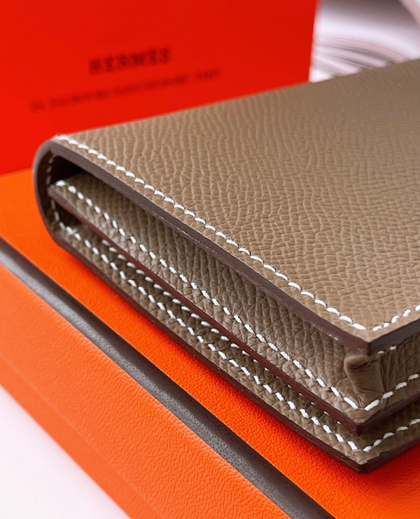 Hermes Bearn wallet Etoupe Epsom