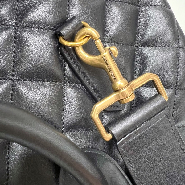 Saint Laurent ES GIANT TRAVEL BAG IN QUILTED LEATHER