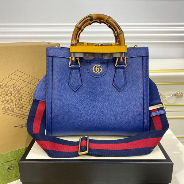 Gucci Diana small tote bag Blue