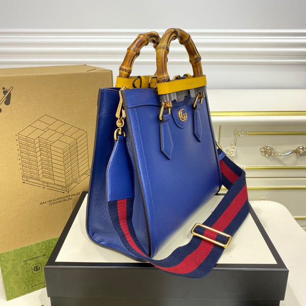 Gucci Diana small tote bag Blue