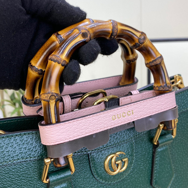 Gucci Diana small tote bag Green