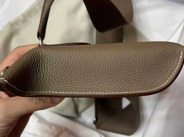 Hermès Vide poche bag Etoupe
