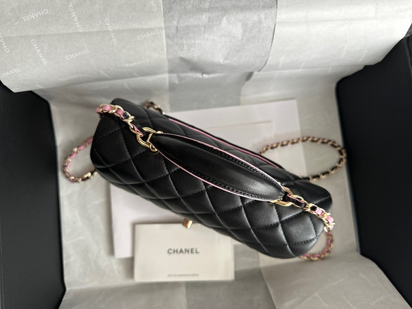 Chanel MINI FLAP BAG WITH TOP HANDLE SS2023