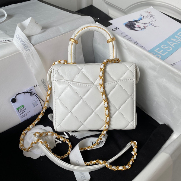Chanel SMALL VANITY CASE SS2023 White