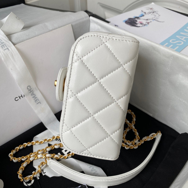Chanel SMALL VANITY CASE SS2023 White