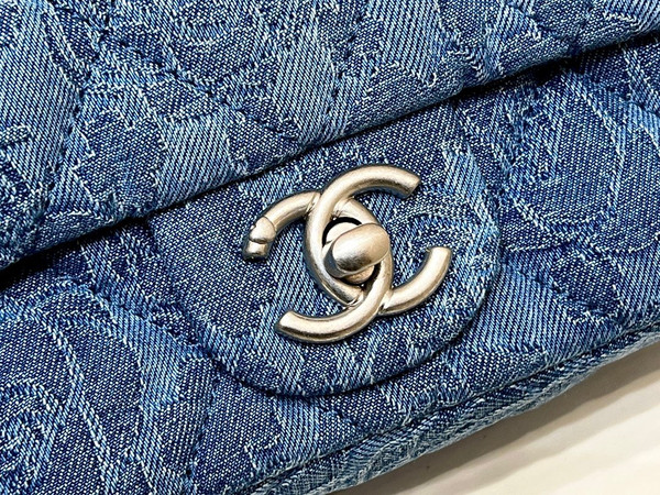 Chanel Denim MINI FLAP BAG SS2023