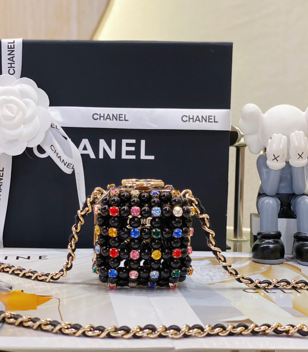 Chanel MINI EVENING BAG SS2023 BLACK