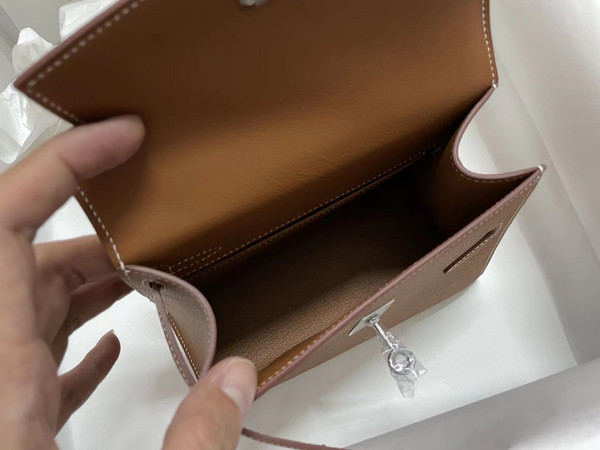 Hermes Kelly Sellier 20 en Desordre Gold with Palladium Hardware