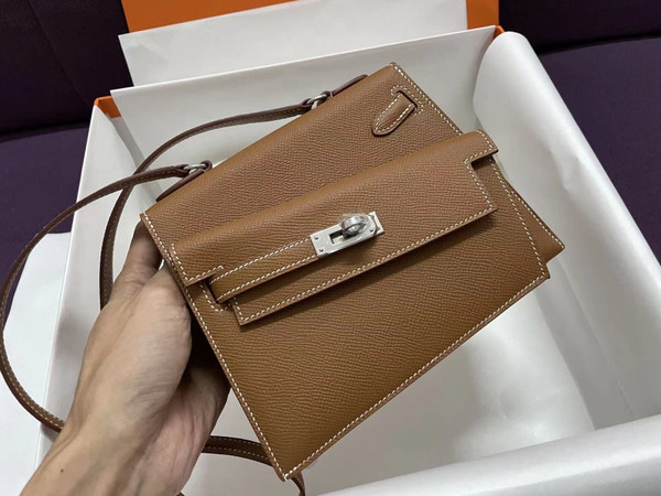 Hermes Kelly Sellier 20 en Desordre Gold with Palladium Hardware