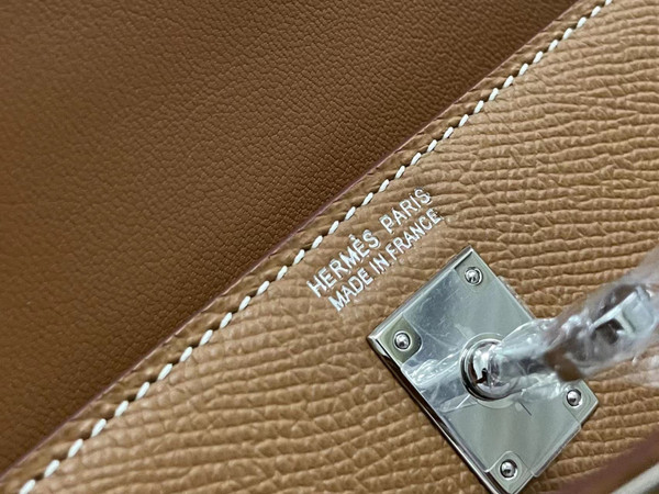 Hermes Kelly Sellier 20 en Desordre Gold with Palladium Hardware