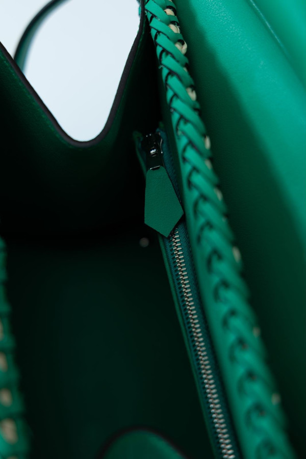 [Exclisuve] Hermes Limited Edition Picnic Birkin 25 Sellier Wicker and  Bamboo Barenia leather  SS 2021