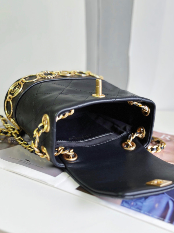 Chanel FW2023 SMALL BACKPACK BLACK