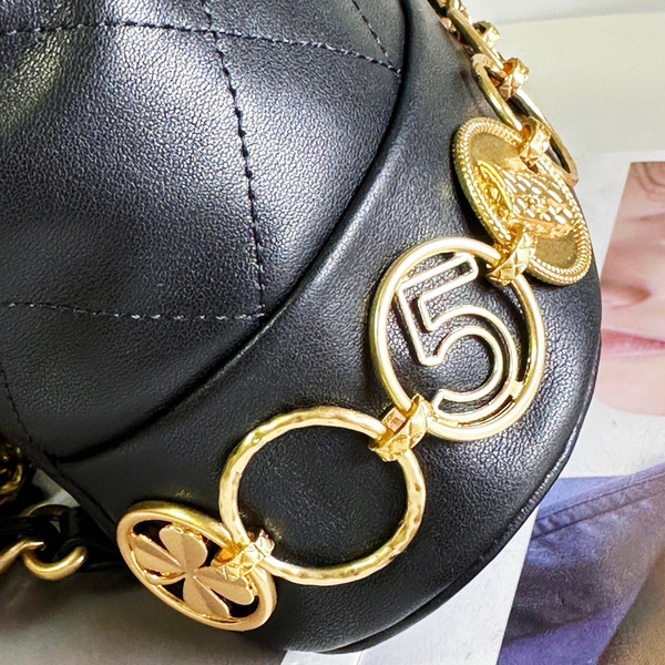 Chanel FW2023 SMALL BACKPACK BLACK