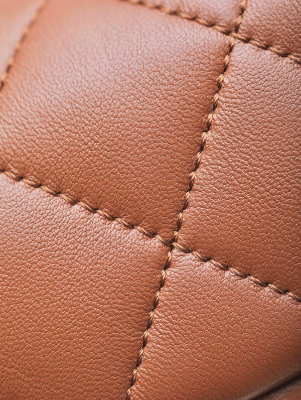 CHANEL MINI FLAP BAG Lambskin & Wenge Wood