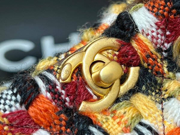 CHANEL Wool Tweed SMALL BACKPACK fw2023