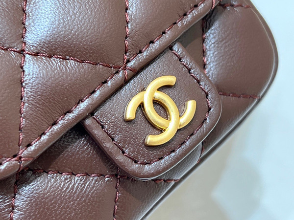 CHANEL Wool Tweed SMALL BACKPACK fw2023