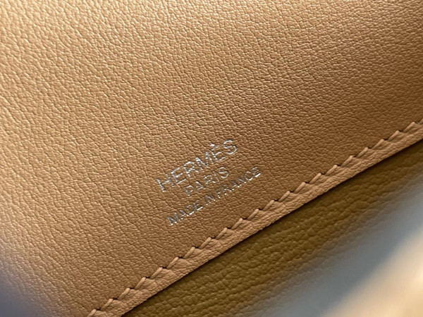 Hermes Kelly 31cm Cut Pochette  gold Swift PHW