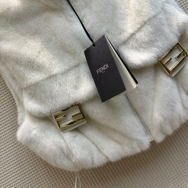 Fendi  White mink gilet