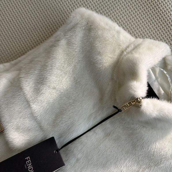Fendi  White mink gilet