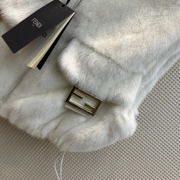 Fendi  White mink gilet